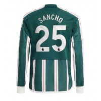 Muški Nogometni Dres Manchester United Jadon Sancho #25 Gostujuci 2023-24 Dugi Rukav